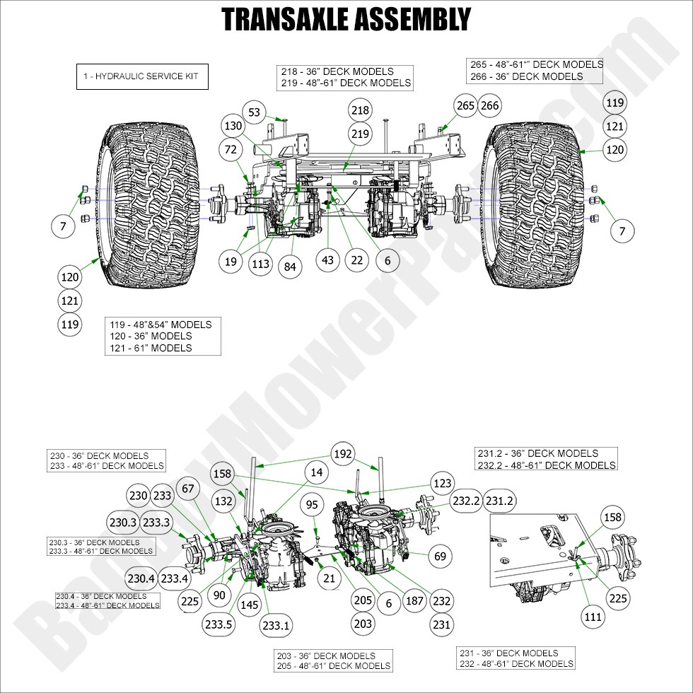 2022 Revolt - Transaxle Assembly